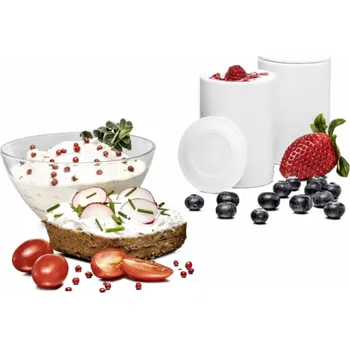 Porcelánové kelímky na jogurt k Guzzanti GZ 708