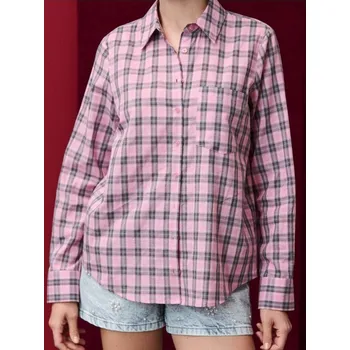 Sinsay - Bavlněná kostkovaná košile - vícebarevná - 202FI-MLC - 202FI-MLC-L