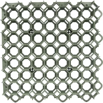 Zahradní obrubník STELLA GREEN dlaždice trávníková 49x49x4cm PH ZE