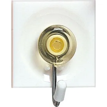 Věšák ELIPLAST háček samolep.čtverc.3,7x4,5cm PH+kov.mix barev (3ks)