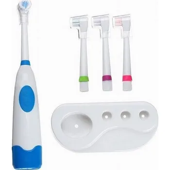 Elektrický zubní kartáček Rotační zubní kartáček + 4x nástavec