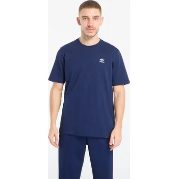 Pánské tričko Tričko adidas Trefoil Essentials Tee Night Indigo/ Off White L