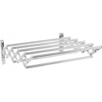 Sušák na prádlo Nástěnný sušák na prádlo 42-80 cm, skládací věšák