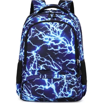 Chlapecký batoh Školní Batoh v Blesku Modrý 30 x 15 x 45 cm