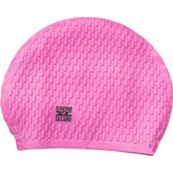 Plavecká čepice Swim Secure Bubble Swim Hat Růžová