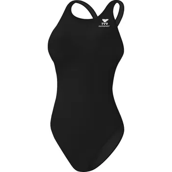 Dámské plavky Tyr Durafast Elite Solid Maxfit Black S - UK32