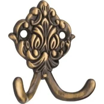 Nábytkový věšák Orio mosaz patina malý