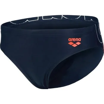 Chlapecké plavky Arena Boys Swim Brief Graphic Navy 164cm