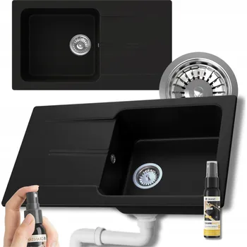 Granitový dřez Jednokomorový granitový dřez Granitan TASOS