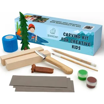 Dětská dílna BeaverCraft Carving Hobby Kit for Kids BEAV-DIY08