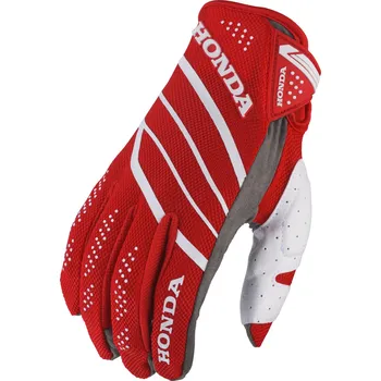 Moto rukavice HONDA rukavice MX 26 red/white - M