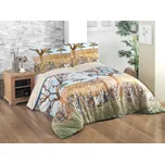 Brotex Moderní 3D povlečení 140x200, 70x90 Safari