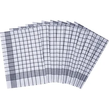 W5 Kuchyňské utěrky, 50 x 70 cm, 10 kusů (modrá)