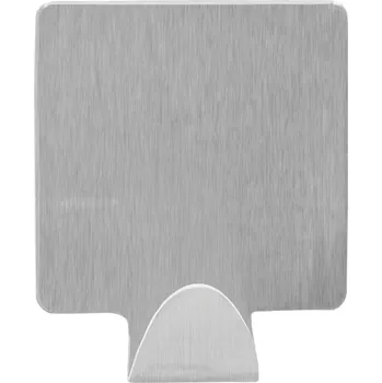 Věšák SEPIO háček hranatý samolepicí nerez (3ks)