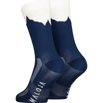 Cyklistické oblečení Maloja Ponožky SlemeM. 2025 Modrá 43-46 Unisex, Pánské