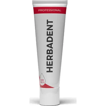 zubní pasta Herbai HERBADENT PROFESSIONAL Zubní pasta s 0,12 % CHX 40 g varianta: produkt bez krabičky