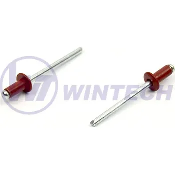 Nýt Nýt DIN 7337 Al/st 3,2 x 15 RAL 3009 Balení: 500 ks KEJSB32015A4K