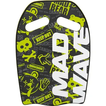 Mad Wave Ergo Kickboard Printed Černo/žlutá