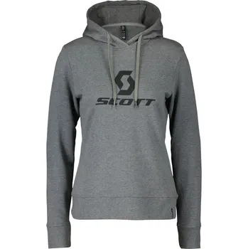 Dámské oblečení SCOTT mikina s kapucí Icon LS 2024/2025 Šedá S Dámské