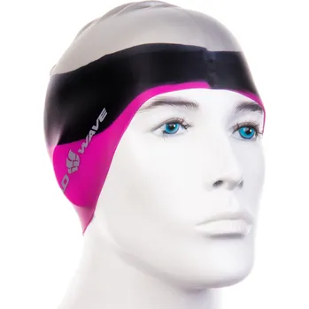 Plavecká čepička Mad Wave Multi Big Silicone Růžová