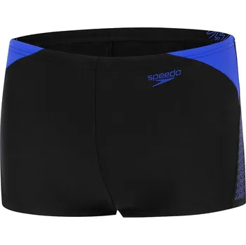Chlapecké plavky Speedo Hyperboom Splice Aquashort Boy Black/Royal 128cm