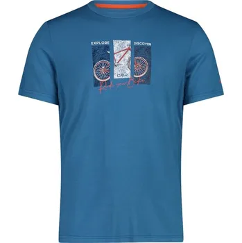 Pánské tričko CMP triko MAN T-SHIRT 2025 Modrá 54 Pánské