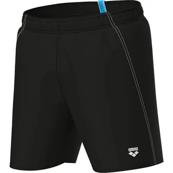 Pánské kraťasy Arena Fundamentals R Beach Boxer Black/White L - UK36