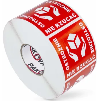 Speciální papír Samolepicí etiketa Pakova čtvercová 55x55 mm, neházejte 1000 ks