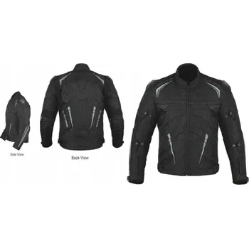 Moto bunda TEXTILNÍ BUNDA VIG-16500 ČERNÁ L