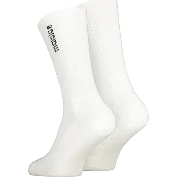 Cyklistické návleky Maloja Ponožky TerentoM. 2025 Bílá 39-42 Unisex, Pánské