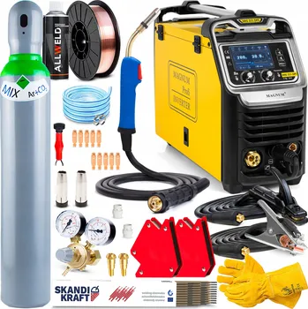 Svářečka INVERTOROVÁ SVAŘEČKA MAGNUM MIG 221 DUAL PULS SYNERGIE 4X4 200A