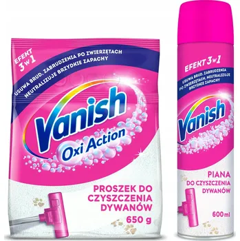 Čisticí prostředek na koerce a čalounění Sada čisticích prostředků na koberce Vanish 2 ks