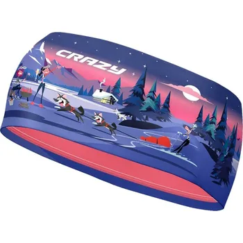 Čepice Crazy čelenka Idea BAND DOUBLE 2025/2026 Černá L Dámské