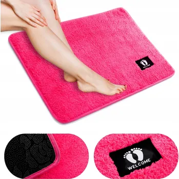 Koberec Koberec 40x60 do Koupelny Mikrovlákno WELCOME Protiskluzový Savý