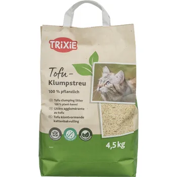 Podestýlka pro kočku TOFU, 100% rostlinné hrudkující stelivo 4.5 kg