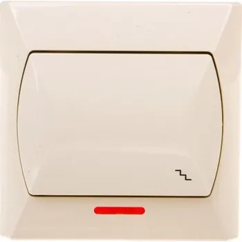 vypínač Schodišťový vypínač pod omítku Ospel, béžové odstíny ŁP-3AS/01