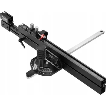 Úhloměr Úhelník truhlářský pro pilu hliníkový 48-89 cm nastavitelný 15 úhlů