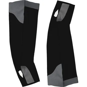 Cyklistické návleky Q36.5 Cyklistické návleky na kolena Hybrid Knee Warmer podzim, ZIMA Černá M/L Pánské, Unisex