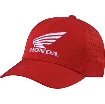 Pokrývka hlavy HONDA kšiltovka RACING 25 factory red