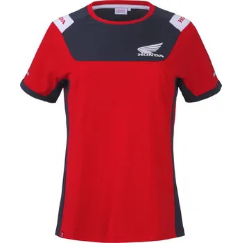 Dámská móda HONDA triko RACING 26 dámské red/navy/white - XS