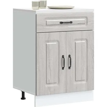 Kuchyňská spodní skříňka "Kalmar" šedý sonoma kompozitní