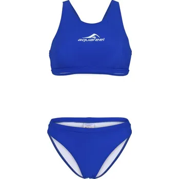 Dívčí plavky Aquafeel Racerback Girls Royal Blue 164cm
