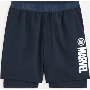 Pánské kraťasy Celio Sportovní kraťasy Marvel - Captain America 1143762 Tmavě modrá XL