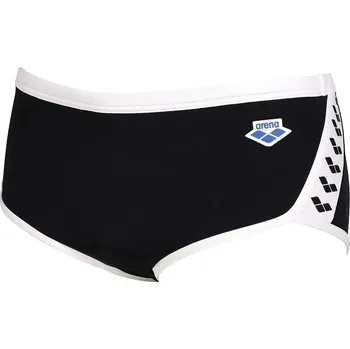 Pánské plavky Pánské plavky Arena Icons Swim Low Waist Short Solid Black/White S - UK32