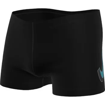 Chlapecké plavky Nike Scribble Square Leg Boys Black 116cm