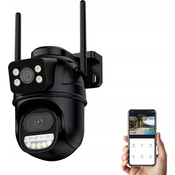 Bezpečnostní kamera KAMERA PODWÓJNA OBROTOWA VENKOVNÍ IP WIFI 8MPX