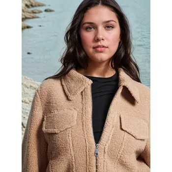 Sinsay - Bunda s&nbsp;beránkem - béžová - 600DA-80X - 600DA-80X-XXS