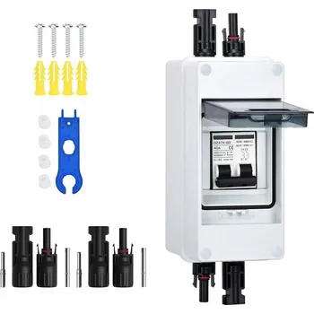 Bezpečnostní kamera DC odpojovač 14~10AWG IP65 vodotěsný pro solární instalace