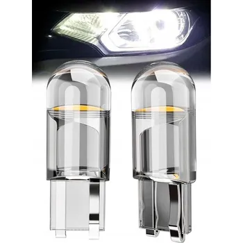 Žárovka KŘIŠŤÁLOVÁ LED ŽÁROVKA W5W SPHERE COB 360° T10