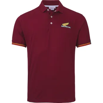 Pánská móda HONDA polo triko VINTAGE 26 burgundy - 3XL